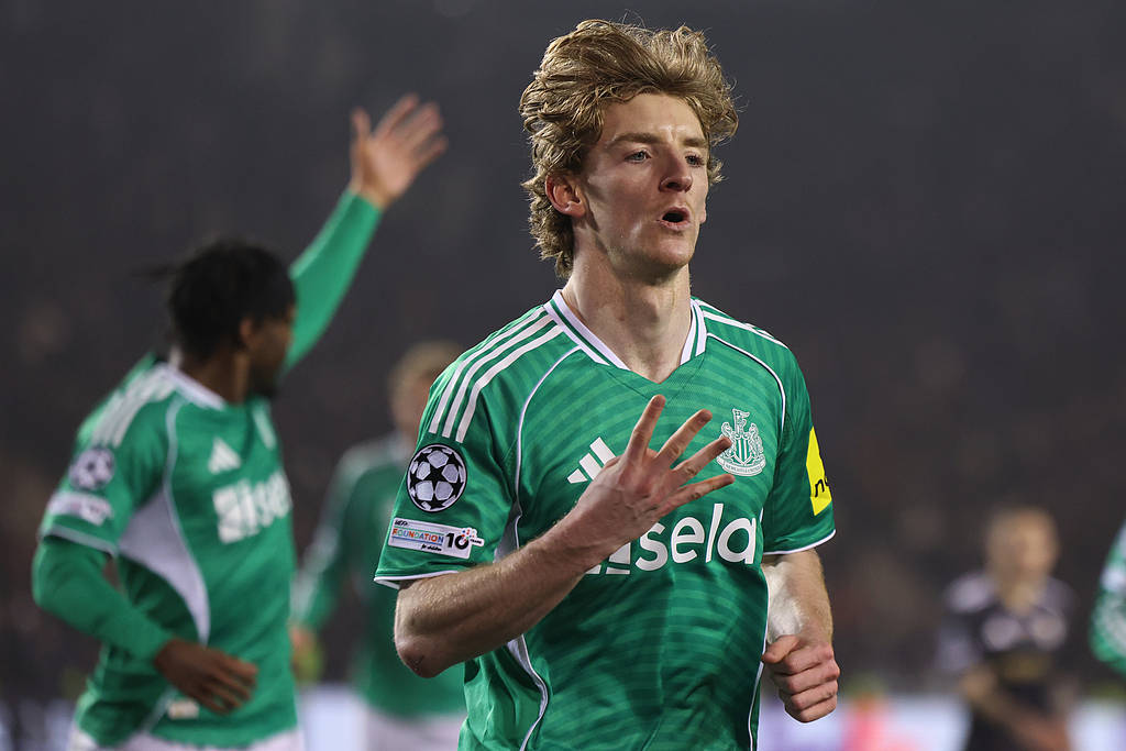 欧冠早报：国米1-3意甲遭全败 悍将半场大四喜纽卡6-1